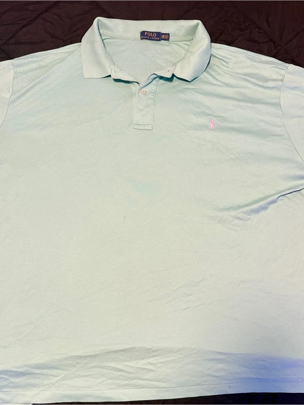 Polo by Ralph Lauren Men’s Mint Green Short-Sleeve Polo
